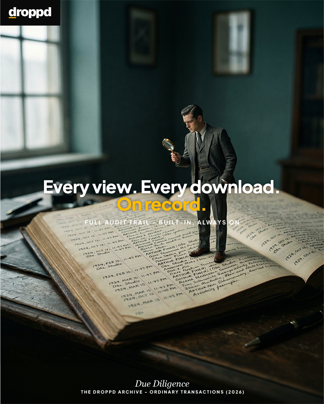 Due Diligence — The droppd Archive
